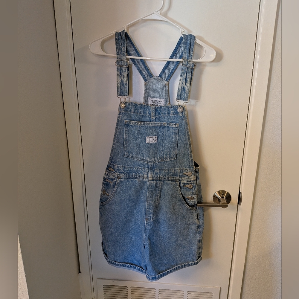 Levi's Vintage Denim Shortalls / Short Overalls